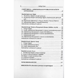 Historia administracji publicznej. T.1: Administracja państw antycznych