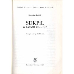 SDKPiL w latach 1914-1917. Formy i metody działalności