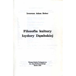 Filozofia kultury Izydory Dąmbskiej