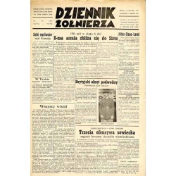 Dziennik Żołnierza. [...] Pismo żołnierzy I. Korpusu Panc.-Motorowego. R.3 (1942). Nr 195 (728) (21 grudnia 1942)