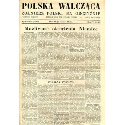 Polska Walcząca - Żołnierz polski na obczyźnie. Fighting Poland. Weekly for the Polish Forces. R.4 (1942). Nr 25 (20 czerwca 194