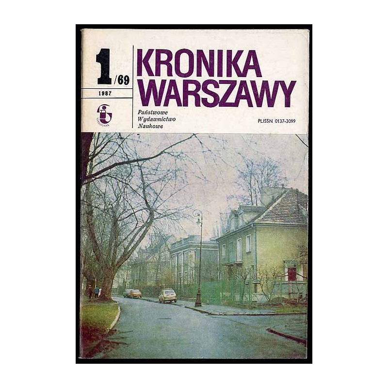 Kronika Warszawy. (1987). Nr 1/69