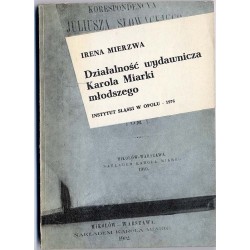 Działalność wydawnicza Karola Miarki młodszego