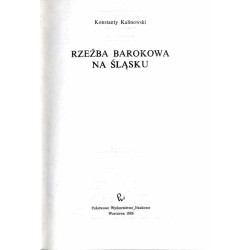 Rzeźba barokowa na Śląsku