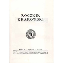 Rocznik Krakowski. T.36 (1963). Z.2-3