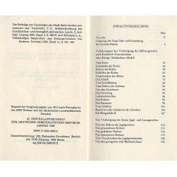 Die Gewehrfabrik in Suhl ( 1811). Ergänzt durch Beiträge zur Geschichte der Stadt Suhl vom Anfang des 19. Jahrhunderts