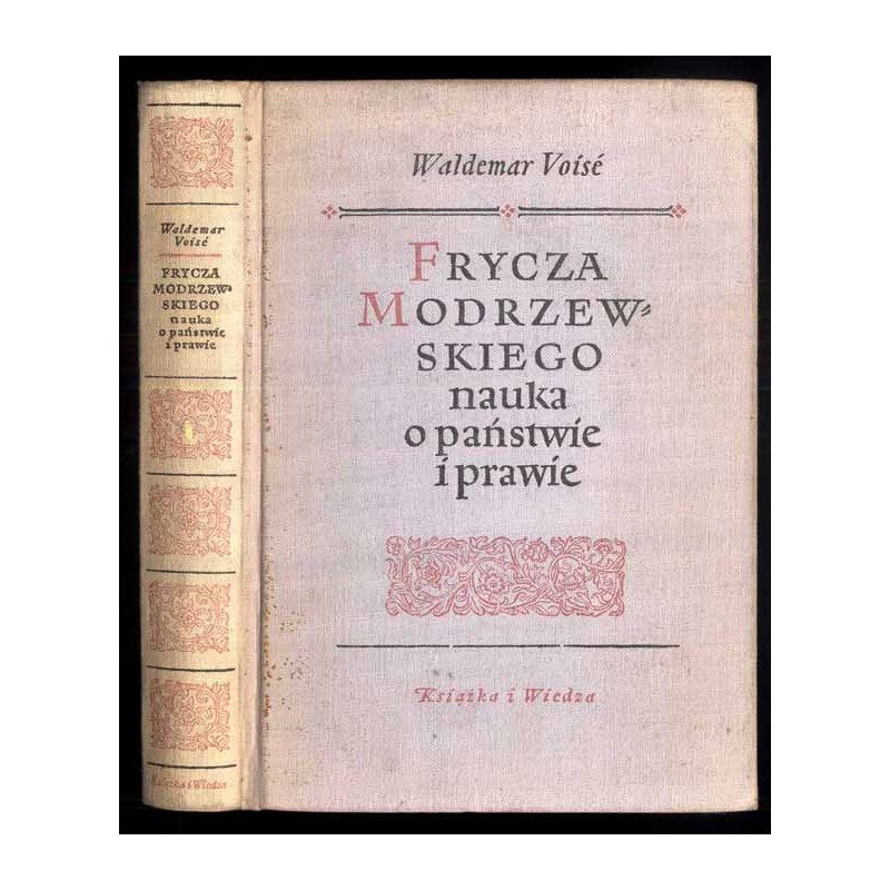 Frycza Modrzewskiego nauka o państwie i prawie
