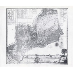 Plan Kołłątajowski miasta Krakowa z roku 1785. Plan miasta Krakowa z przedmieściami roku MDCCLXXXV zrobiona