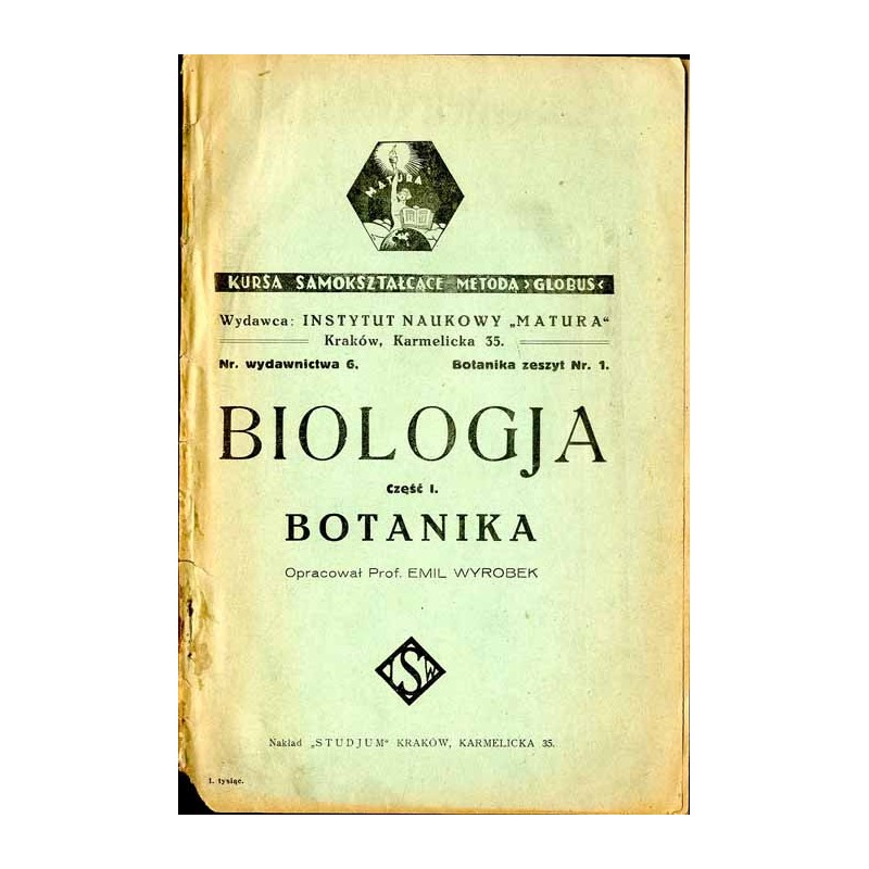 Biologja. Cz.1: Botanika