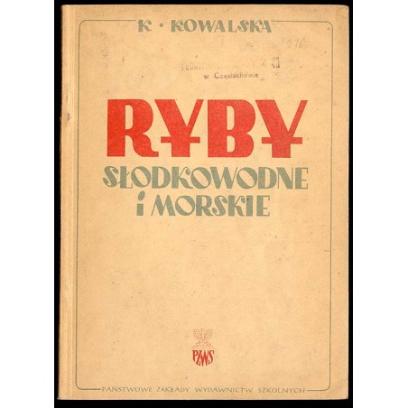 Ryby słodkowodne i morskie. Klucz do oznaczania