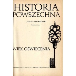 Historia powszechna. Wiek Oświecenia
