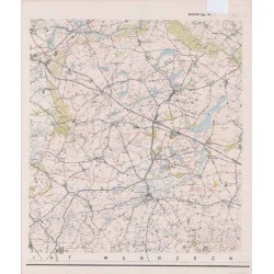 Powiat Grudziądz. Województwo bydgoskie. Skala 1:25 000 (mapa w 6 arkuszach 1964)