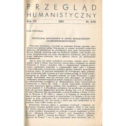 Przegląd Humanistyczny. R.VII (1963) nr 3 (36)