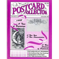 Postcard Collector. Vol.11 (1993). Nr 1 (January 1993)