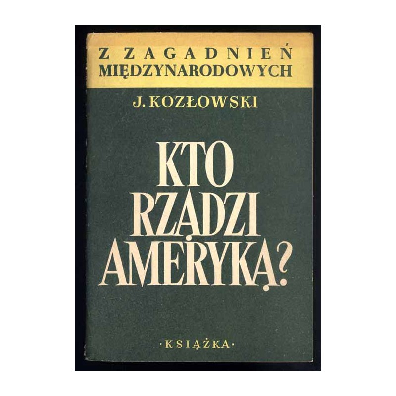 Kto rządzi Ameryką?