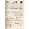 Die Umschau. Illustrierte Wochenschrift über die Fortschritte in Wissenschaft und Technik. 41. Jahrgang (1937). H.1-52 [komplet]