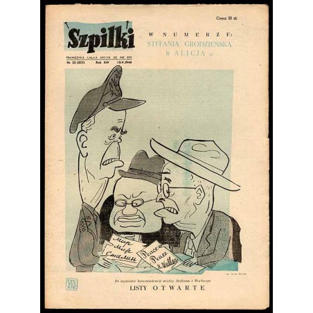 Szpilki. R.14 (1948). Nr 22 (357) (30 maja 1948)