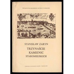 Trzynaście kamienic staromiejskich. Strona Dekerta