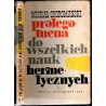 Prolegomena do wszelkich nauk hermetycznych