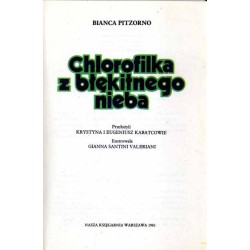 Chlorofilka z błękitnego nieba