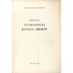 Starodruki. Katalog zbiorów