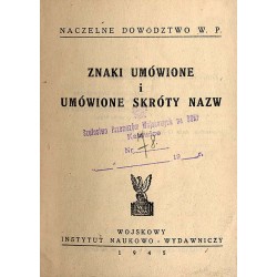 Znaki umówione i umówione skróty nazw