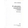 O człowieku, moralności i nauce. Miscellanea