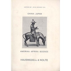 Antiquariatskatalog. Auktion 207: China. Japan. Amerika. Afrika. Südsee. Auktion 207