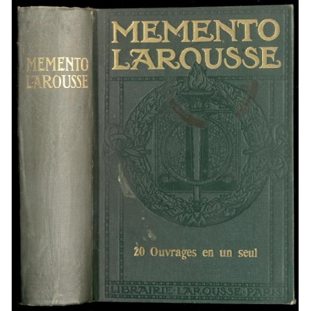 Mémento Larousse. Encyklopédique et illustre