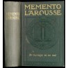 Mémento Larousse. Encyklopédique et illustre
