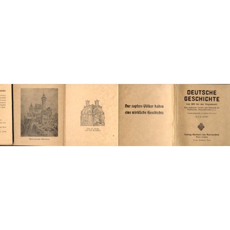 Deutsche Geschichte von 800 bis zur Gegenwart. Eine praktische Tabelle zum Gebrauch für Studierende, Museenbesucher u. a