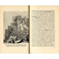 Ritterburg und Kloster Oybin im Zittauer Gebirge. Beschreibung, Geschichte, Sagen und Führer nebst Karte der Umgebung