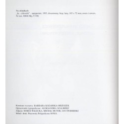 Jerzy Jarnuszkiewicz. Medale, rzeźby, rysunki. Katalog wystawy. [Ja - Człowiek]