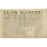 Głos Narodu. R.25 (1917). Nr 99 (27 kwietnia 1917). Wydanie poranne