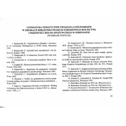 Folwark w strukturze agrarnej i kulturze rolnictwa polskiego w zbiorach Muzeum Narodowego Rolnictwa i Przemysłu Rolno-Spożywczeg