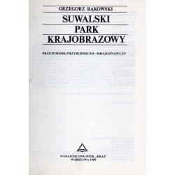 Suwalski Park Krajobrazowy. Przewodnik przyrodniczo-krajobrazowy
