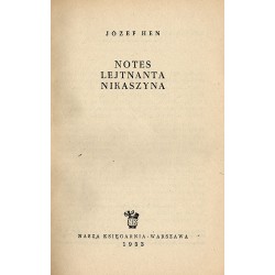 Notes lejtnanta Nikaszyna