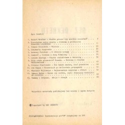 Bez Dekretu. Pismo członków i sympatyków "Solidarności". 1985. Nr 5 (Marzec 1985)