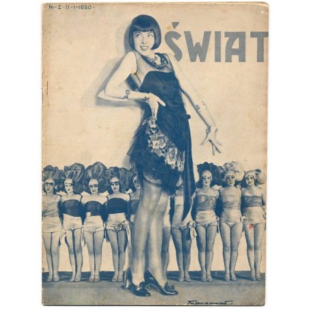 Świat. Pismo tygodniowe ilustrowane. R.25 (1930). Nr 2 (11 stycznia 1930)