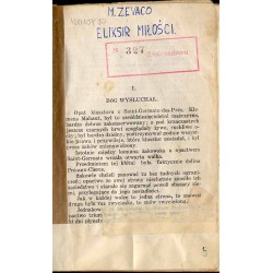 Eliksir miłości. Powieść historyczna