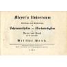Meyer's Universum oder Abbildung und Beschreibung des Sehenswerthesten und Merkwürdigsten der Natur und Kunst auf der ganzen Erd