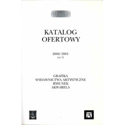Nautilus. Katalog ofertowy  2000/2001 (nr 3). Grafika, wydawnictwa artystyczne, rysunek, akwarela