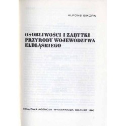 Osobliwości i zabytki przyrody województwa elbląskiego