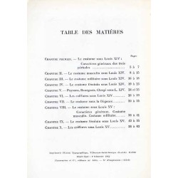 Les arts décoratifs. Le Costume. III: Epoques Louis XIV et Louis XV