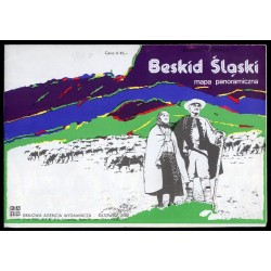 Beskid Śląski. Mapa panoramiczna