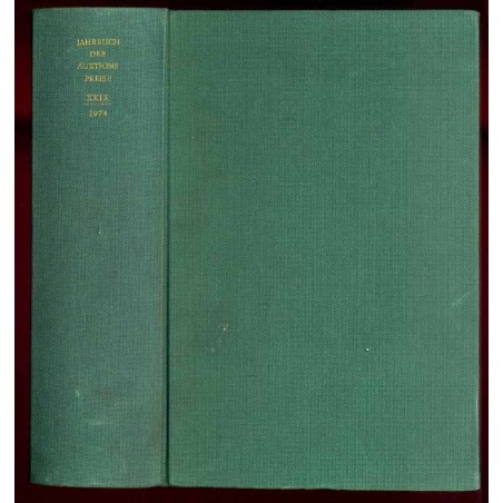Jahrbuch der Auktionspreise für Bücher, Handschriften und Autographen. Ergebnisse der Auktionen in Deutschland, Holland, Österre