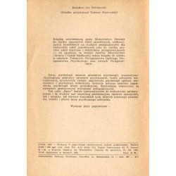 Zarys psychologii