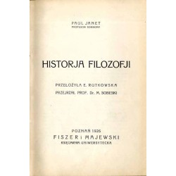 Historja filozofji