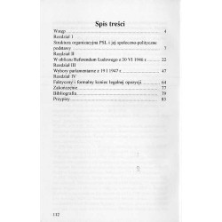Polskie Stronnictwo Ludowe na terenie powiatu tarnogórskiego w latach 1945-1949