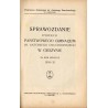 Sprawozdanie Dyrekcji Państwowego Gimnazjum im. Antoniego Osuchowskiego w Cieszynie za rok szkolny 1934-35
